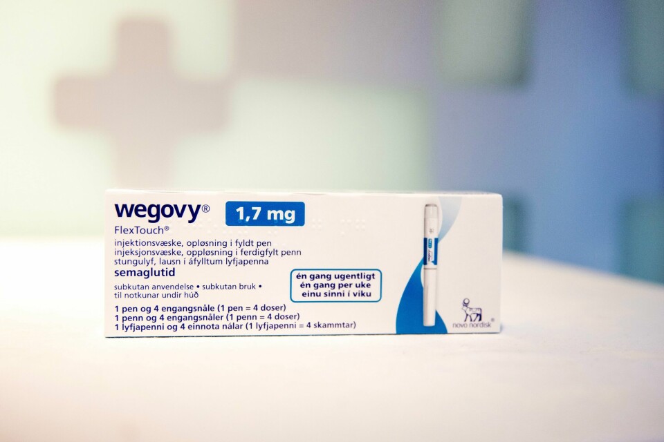 Wegovy er en medisin som brukes ved overvekt og diabetes. Wegovy er et legemiddel mot diabetes som også benyttes for vektreduksjon. Foto: Frederik Ringnes / NTB