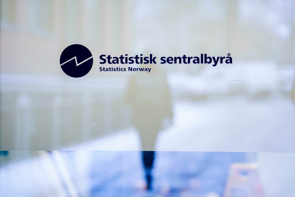 Illustrasjonsfoto Bildet viser logoen til Statistisk sentralbyrå.