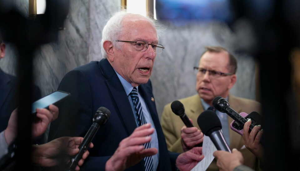 Nok er nok, mener senator Bernie Sanders, som tar til orde for at demokratene slår ring rundt president Joe Bidens kandidatur og slutter å krangle. Nok er nok, mener senator Bernie Sanders, som tar til orde for at demokratene slår ring rundt president Joe Bidens kandidatur og slutter å krangle. Foto: J. Scott Applewhite / AP / NTB