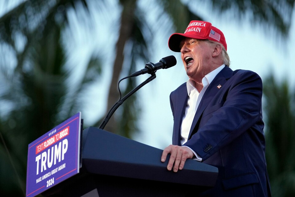 Republikanernes presidentkandidat Donald Trump mener Taiwan bør betale for sitt eget forsvar. Det republikanske partiets landsmøte i Milwaukee vil bli en fire dager lang hylles til partiets presidentkandidat Donald Trump. Foto: AP / NTB