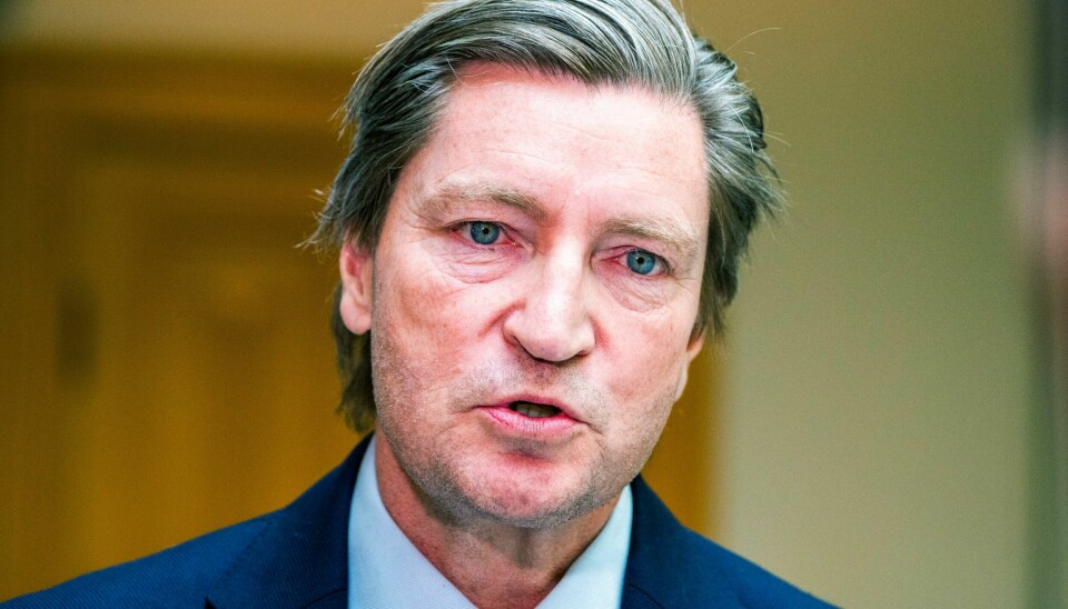 Organisasjonsutvalget i Frp har vedtatt å ekskludere Christian Tybring-Gjedde fra partiet. Christian Tybring-Gjedde (Frp) ber regjeringa gjere ein totalgjennomgang av bistanden til Midtausten før det blir sendt meir støtte til palestinske område. Arkivfoto: Håkon Mosvold Larsen / NTB / NPK