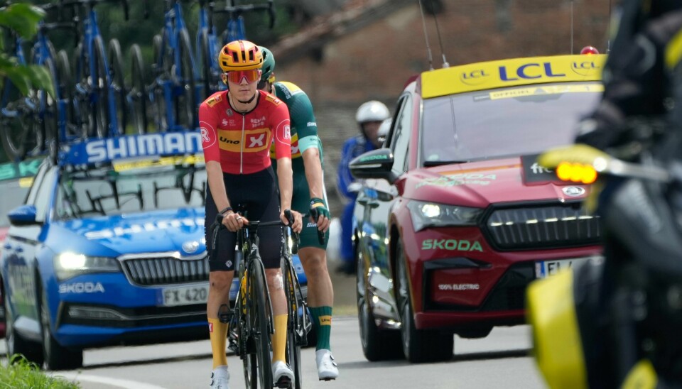 Johannes Kulset er straffet av UCI. Johannes Kulset er straffet av UCI. Foto: Jerome Delay / AP / NTB