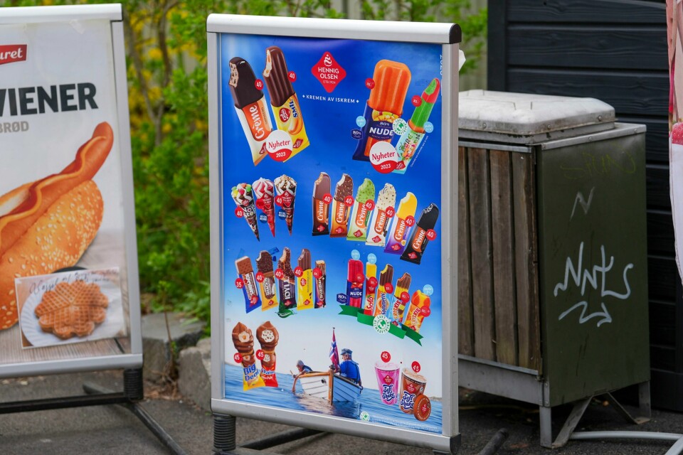 Hennig-Olsen Is har hatt en dårligere sommer enn vanlig, men heldigvis var mai en god måned. Hennig-Olsen Is har hatt en dårligere sommer enn vanlig, men heldigvis var mai en god måned.Foto: Lise Åserud / NTB