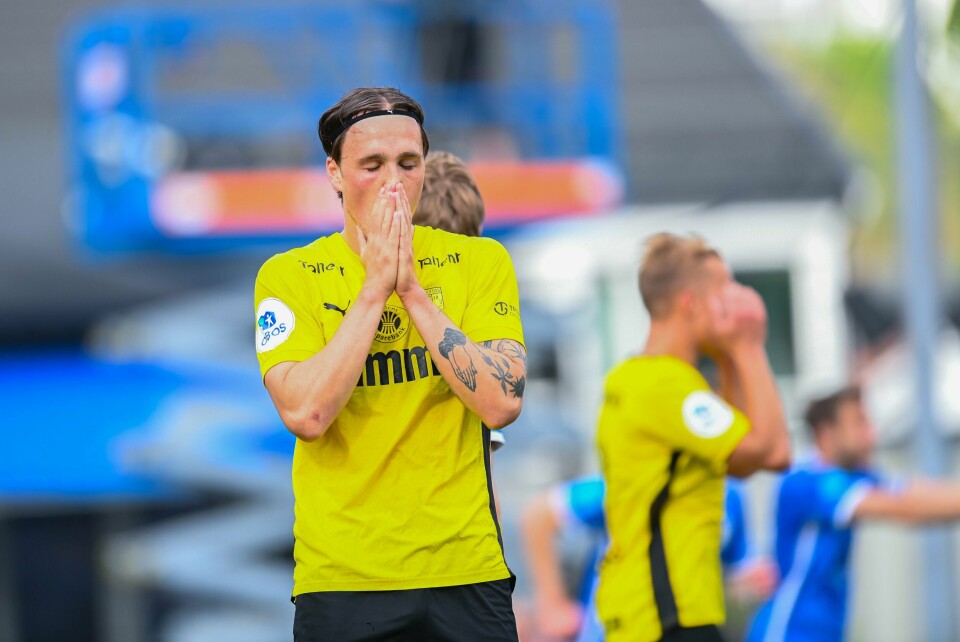 Andreas Helmersen er klar for Bodø/Glimt. Andreas Helmersen scoret to ganger mot Stabæk i Egersunds elleville opphenting.Foto: Astrid Pedersen / NTB