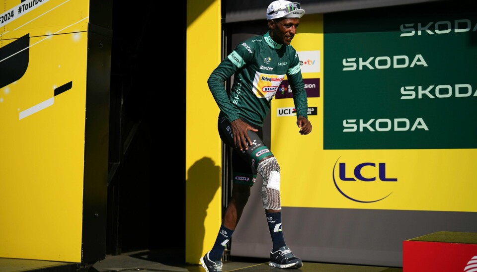 Biniam Girmay er klar til å fortsette Tour de France. Biniam Girmay er klar til å fortsette Tour de France. Foto: Daniel Cole / AP / NTB