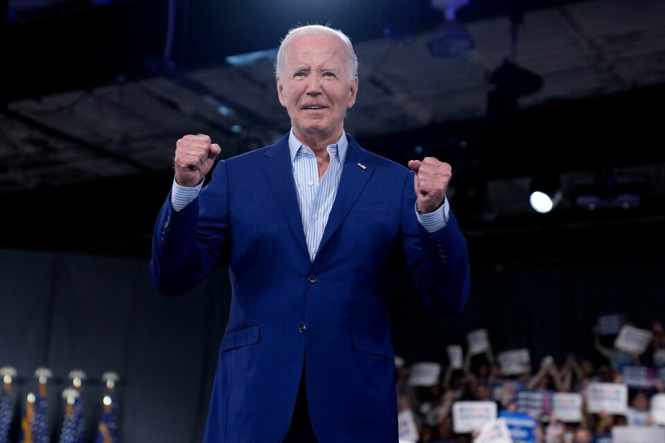 Det demokratiske partiet vil nominere president Joe Biden som sin kandidat første uka i august, flere uker før landsmøtet. Det demokratiske partiet vil nominere president Joe Biden som sin kandidat første uka i august, flere uker før landsmøtet. Arkivfoto: Evan Vucci / AP / NTB