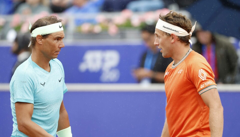 Rafael Nadal og Casper Ruud er doublemakkere i ATP-turneringen i Båstad. Foto: Adam Ihse, TT via AP / NTB Rafael Nadal og Casper Ruud er doublemakkere i ATP-turneringen i Båstad. Foto: Adam Ihse, TT via AP / NTB