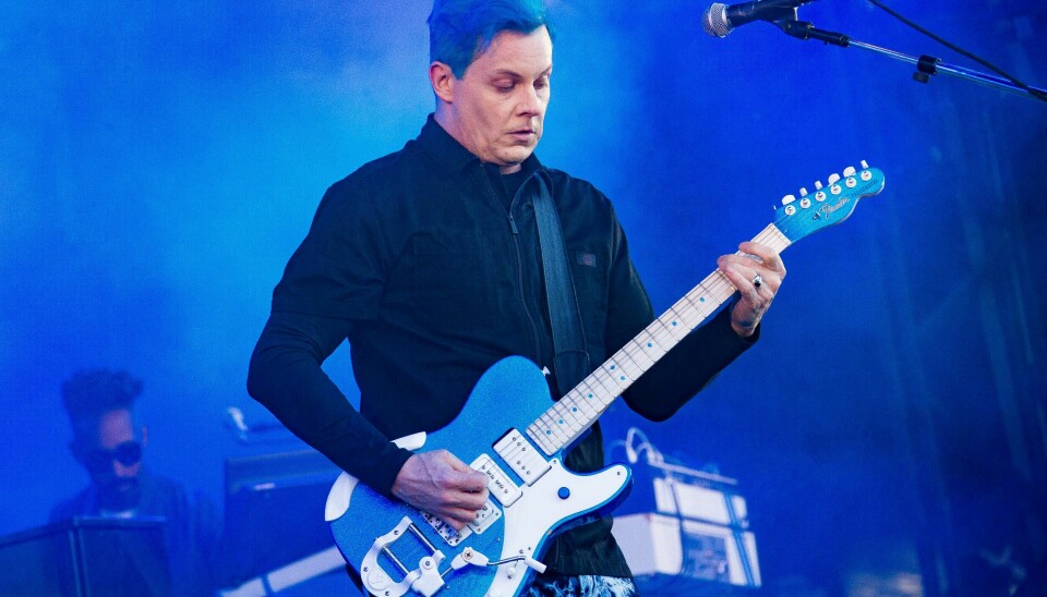 Jack White på Glastonbury Festival i England, 2022. Jack White på Glastonbury Festival i England, 2022.