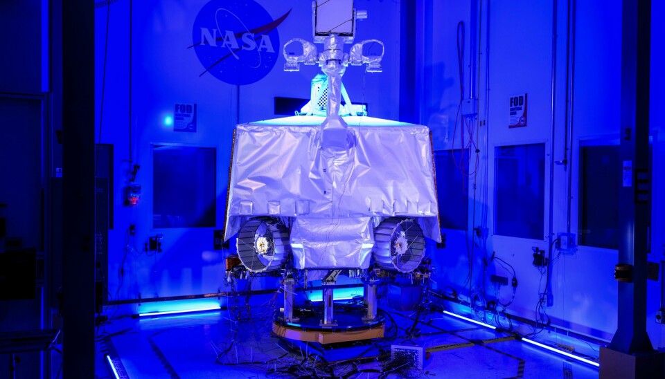 Måneroboten Viper er allerede bygget – til en kostnad på nærmere 5 milliarder kroner – men forsinkelser og kostnadsoverskridelser gjør at nasa skrinlegger prosjektet. Måneroboten Viper er allerede bygget – til en kostnad på nærmere 5 milliarder kroner – men forsinkelser og kostnadsoverskridelser gjør at nasa skrinlegger prosjektet. Foto: Helen Arase Vargas / Nasa / AP / NTB