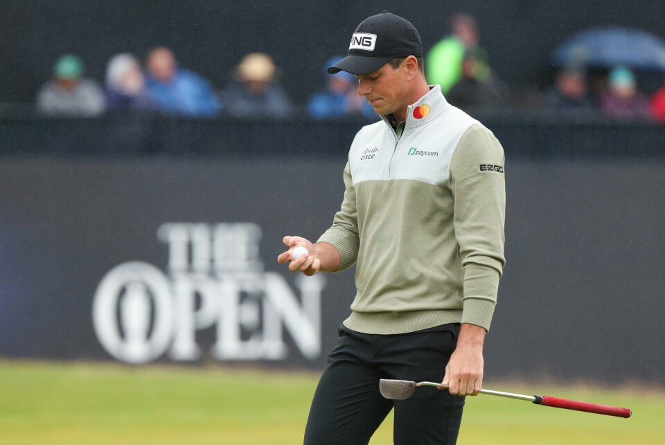 Viktor Hovland fikk det ikke til å stemme i årets British Open. Viktor Hovland fikk det ikke til å stemme i årets British Open. Foto: Scott Heppell / AP / NTB