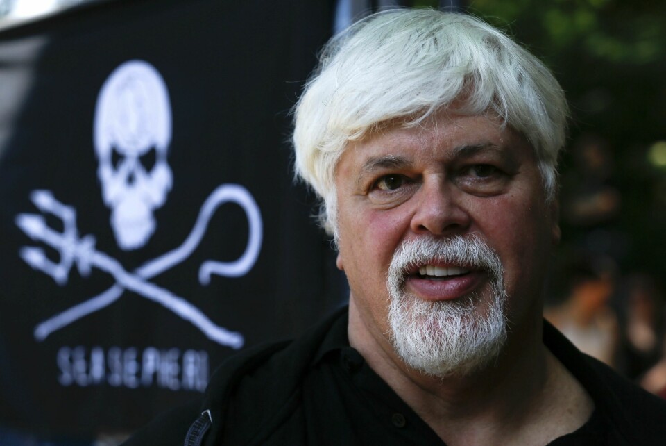 Aktivisten Paul Watson er kjent for sin kamp mot japansk hvalfangst. Her er han avbildet i 2012. Aktivisten Paul Watson er kjent for sin kamp mot japansk hvalfangst. Her er han avbildet i 2012. Foto: Markus Schreiber / AP / NTB