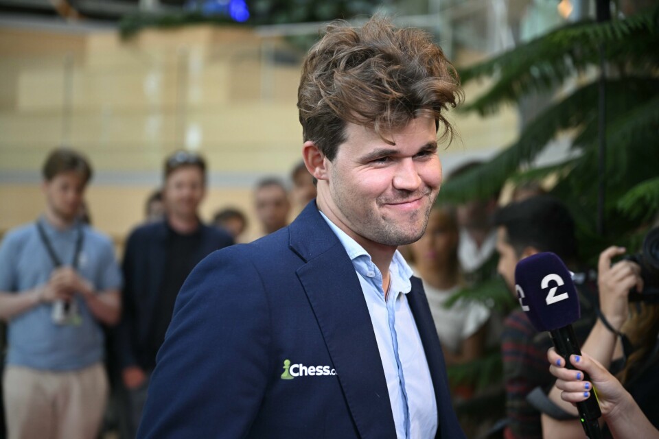 Magnus Carlsen og resten av deltagerne i Crunchlab Masters har kommet til finalespillet Magnus Carlsen og resten av deltagerne i Crunchlab Masters har kommet til finalespillet