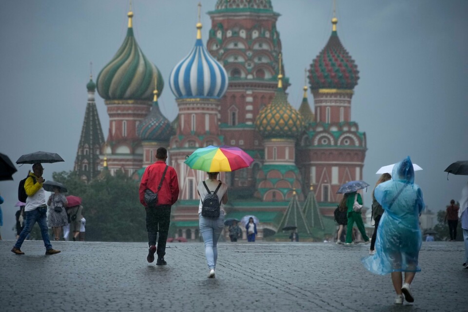 Russland har hevet styringsrenten seks ganger på litt over ett år for å håndtere den høye inflasjonen. Russland har hevet styringsrenten seks ganger på litt over ett år for å håndtere den høye inflasjonen. Foto: Aleksander Zemlianitsjenko / AP / NTB