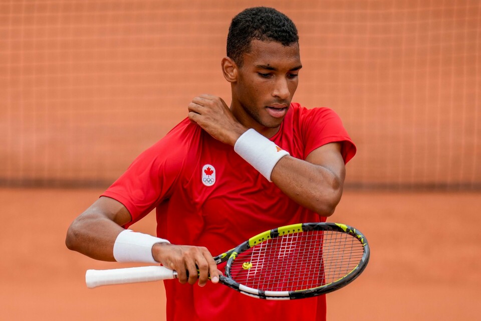 Felix Auger-Aliassime skal bryne seg på Casper Ruud i OL-kvartfinalen torsdag. Felix Auger-Aliassime skal bryne seg på Casper Ruud i OL-kvartfinalen torsdag. Foto: Manu Fernandez / AP / NTB