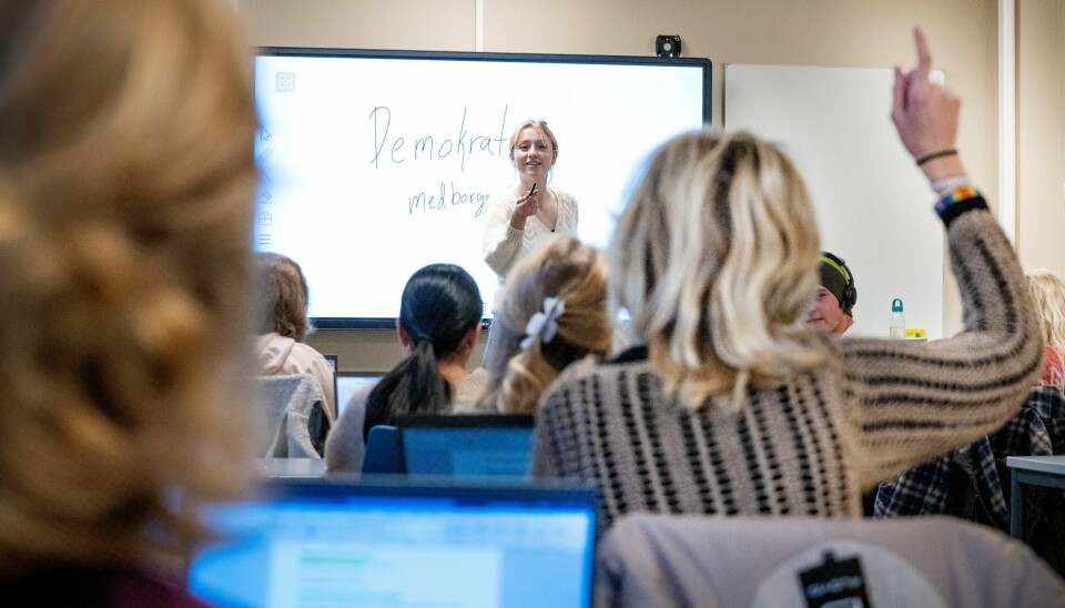 Mange lærere mener det er for mye bruk av digitale verktøy på skolen, og ønsker seg kompetanseheving. Spesialpedagogikk er det mest populære studietilbudet, og det har aldri vært flere søkere enn i år. Foto: Gorm Kallestad / NTB