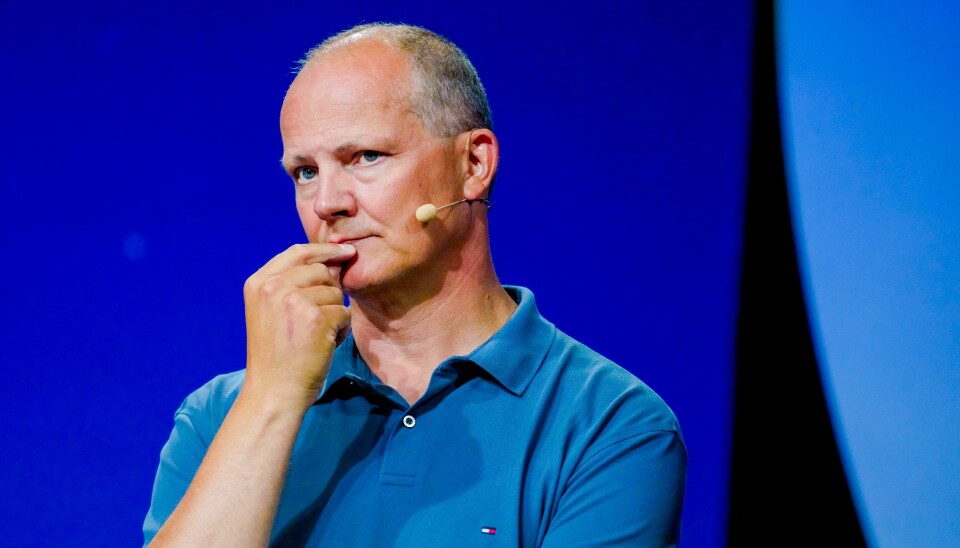 Frps Ketil Solvik-Olsen gir seg som daglig leder i selskapet Seabrokers Fundamentering for å følge det amerikanske valget. Frps Ketil Solvik-Olsen gir seg som daglig leder i selskapet Seabrokers Fundamentering for å følge det amerikanske valget. Foto: Ole Berg-Rusten / NTB