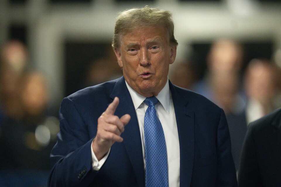Republikanernes presidentkandidat Donald Trump håper å slå Demokratenes Kamala Harris i presidentvalget i USA 5. november i år.
