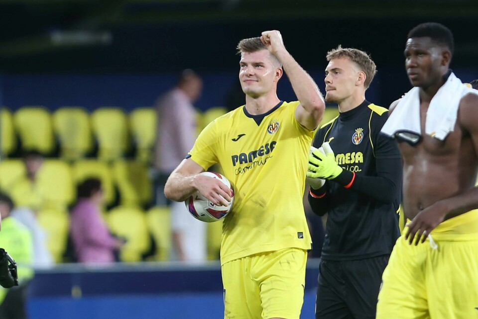 Alexander Sørloth herjet og scoret fire ganger i Villarreals 4-4-kamp mot Real Madrid. Alexander Sørloth herjet og scoret fire ganger i Villarreals 4-4-kamp mot Real Madrid. Foto: Alberto Saiz / AP / NTB