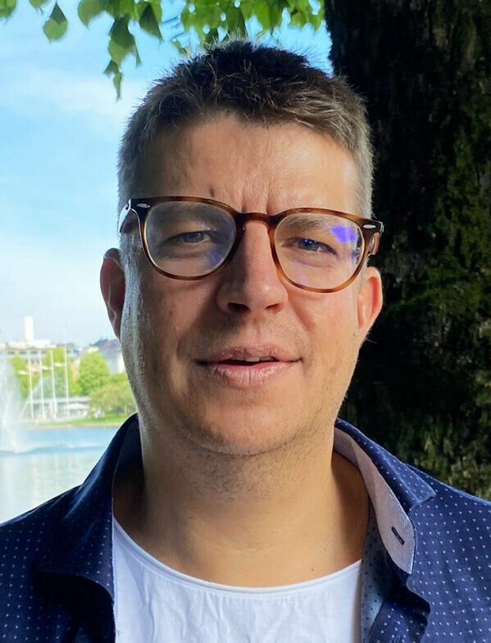 Thomas Hellevang er fylkesleder i Industri- og Næringspartiet Vestland. Thomas Hellevang, fylkesleder i Industri- og Næringspartiet Vestland