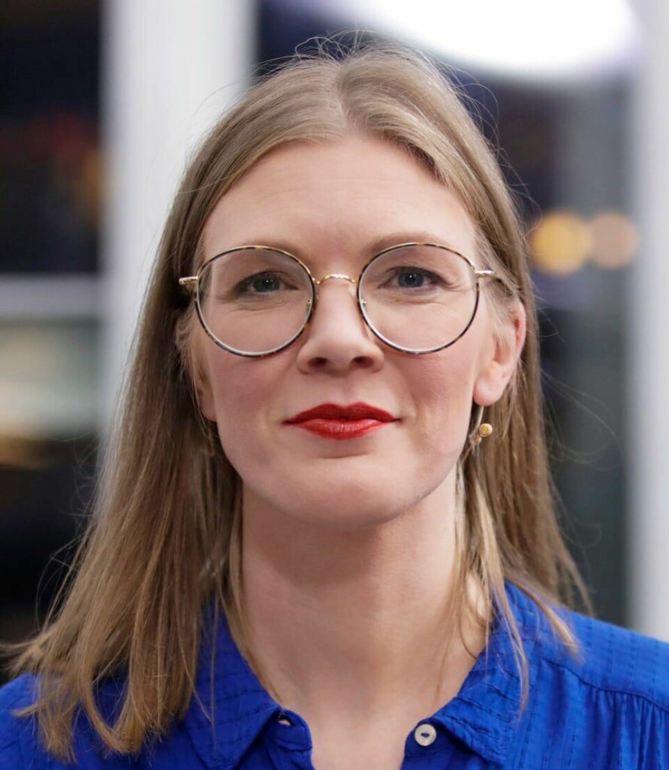 Marie Sneve Martinussen er leder i Rødt. Marie Sneve Martinussen (R)