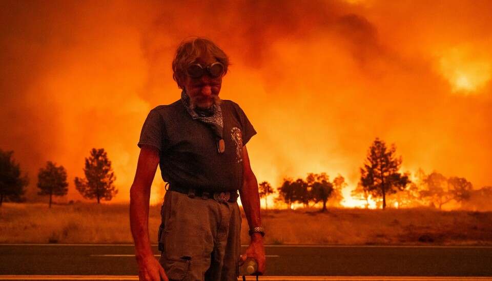 Grant Douglas måtte evakueres fra Tehama fylke i California. Grant Douglas måtte evakueres fra Tehama fylke i California.