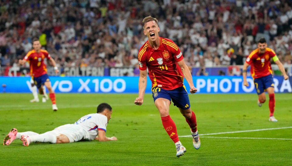 Dani Olmo er klar for Barcelona Dani Olmo er klar for Barcelona. Foto: Manu Fernandez / AP / NTB