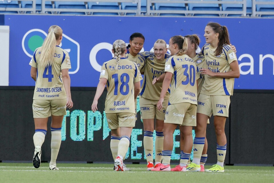 Vålerengas damelag har feid all motstand til side denne sesongen, og er nå i Romania for å ta seg videre i mesterligaen Vålerenga slo Rosenborg i toppkampen i Toppserien.Foto: Tor Erik Schrøder / NTB