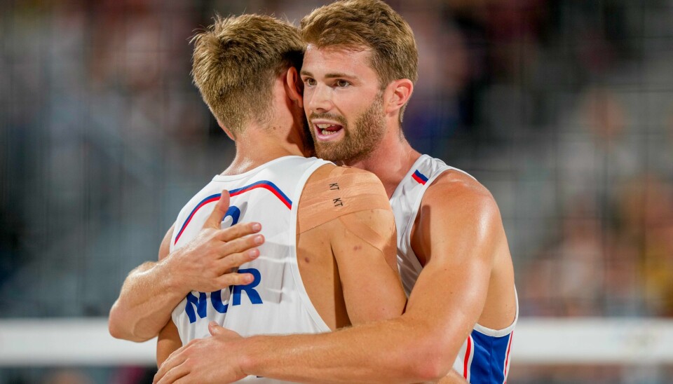 Anders Mol og Christian Sørum feide motstanden i Qatar av banen i bronsefinalen. Anders Mol og Christian Sørum feide motstanden i Qatar av banen i bronsefinalen. Foto: Fredrik Varfjell / NTB