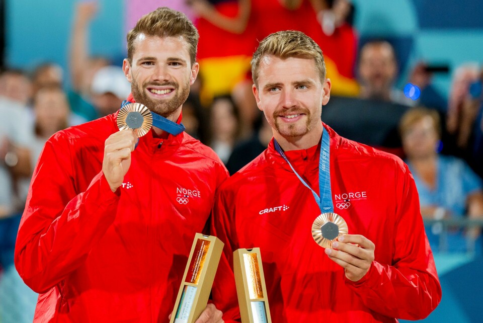 Anders Mol og Christian Sørum står over EM i sandvolleyball. Anders Mol og Christian Sørum står over EM i sandvolleyball. Foto: Fredrik Varfjell / NTB
