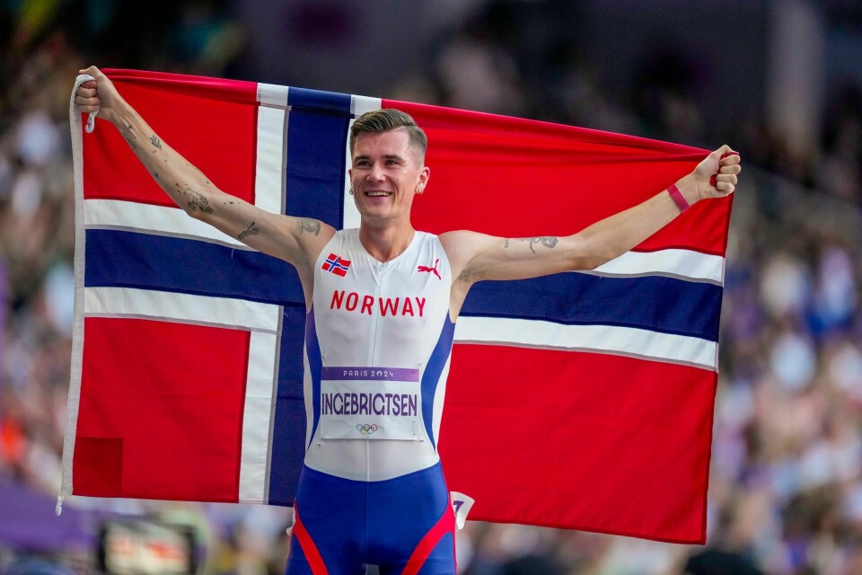 Jakob Asserson Ingebrigtsen vant overlegent 5000 meteren på Stade de France lørdag kveld. Jakob Asserson Ingebrigtsen vant overlegent 5000 meteren på Stade de France lørdag kveld.