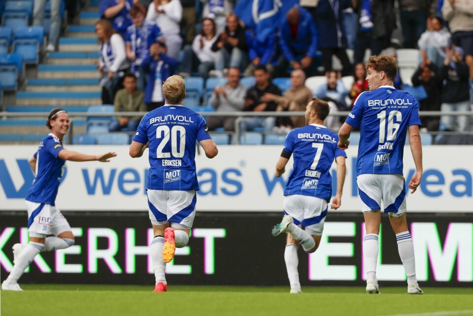 Molde leverte en sterk hjemmekamp mot Cercle Brugge i europaligakvalifiseringen torsdag. Molde leverte en sterk hjemmekamp mot Cercle Brugge i europaligakvalifiseringen torsdag. Foto: Frederik Ringnes / NTB