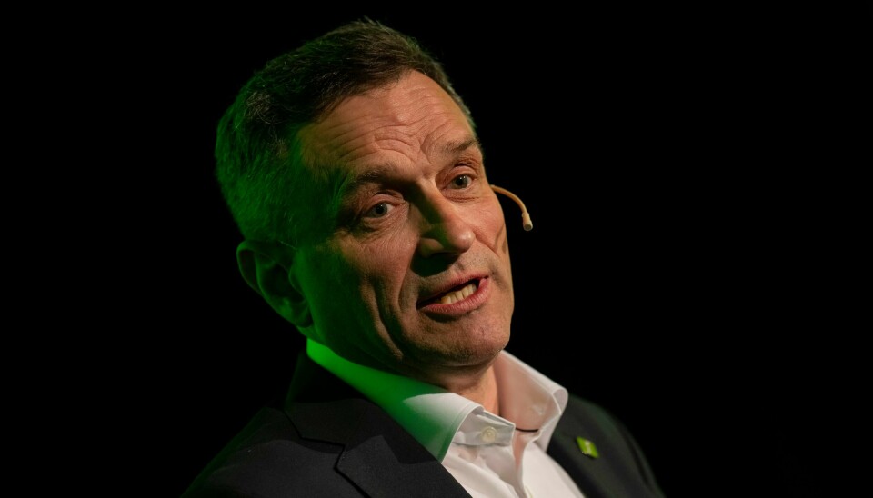 Partileder Arild Hermstad (MDG) mener et regulert cannabissalg kan skje fra apoteker i Oslo. Noe av det mest effektfulle regjeringen kan gjøre, er å sørge for at oljefondet investerer smart og klimavennlig, sier partileder Arild Hermstad. Foto: Fredrik Varfjell / NTB