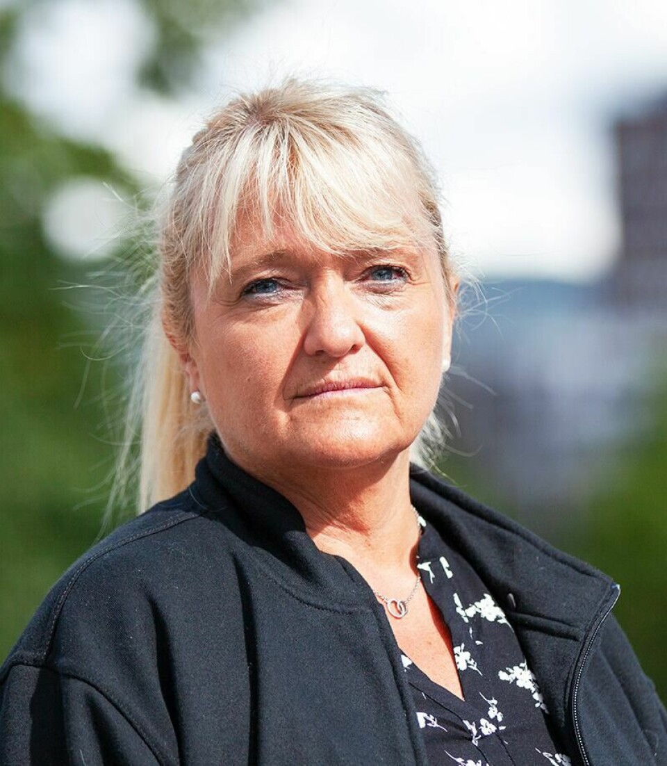 Trude C. Sande er nestleder i Yrkestrafikkforbundet. Trude C. Sande, nestleder i Yrkestrafikkforbundet