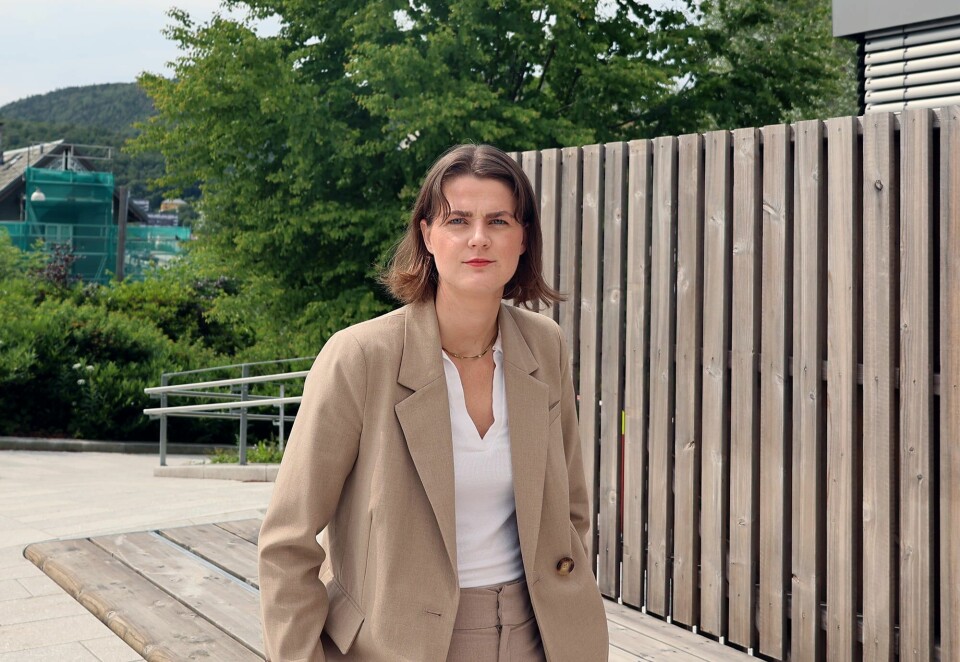 Amalie Lunde i Sammen mener boligsituasjonen for studenter i Bergen blir stadig mer prekær. Amalie Lunde, styreleder Sammen