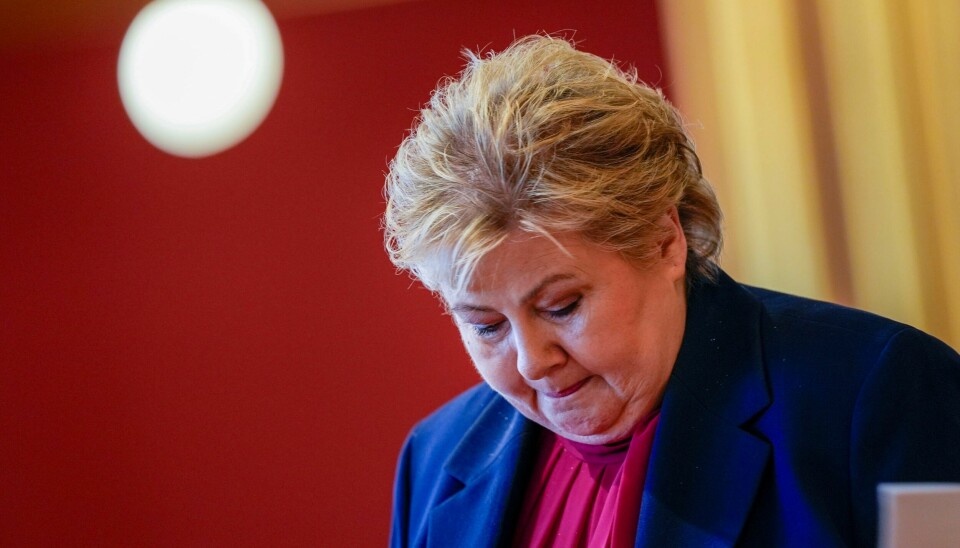 – Alle partier på borgerlig side må gjøre det litt bedre enn vi har gjort til nå for å få borgerlig flertall, sier Erna Solberg (H) – Alle partier på borgerlig side må gjøre det litt bedre enn vi har gjort til nå for å få borgerlig flertall, sier Erna Solberg (H). Foto: Terje Pedersen / NTB