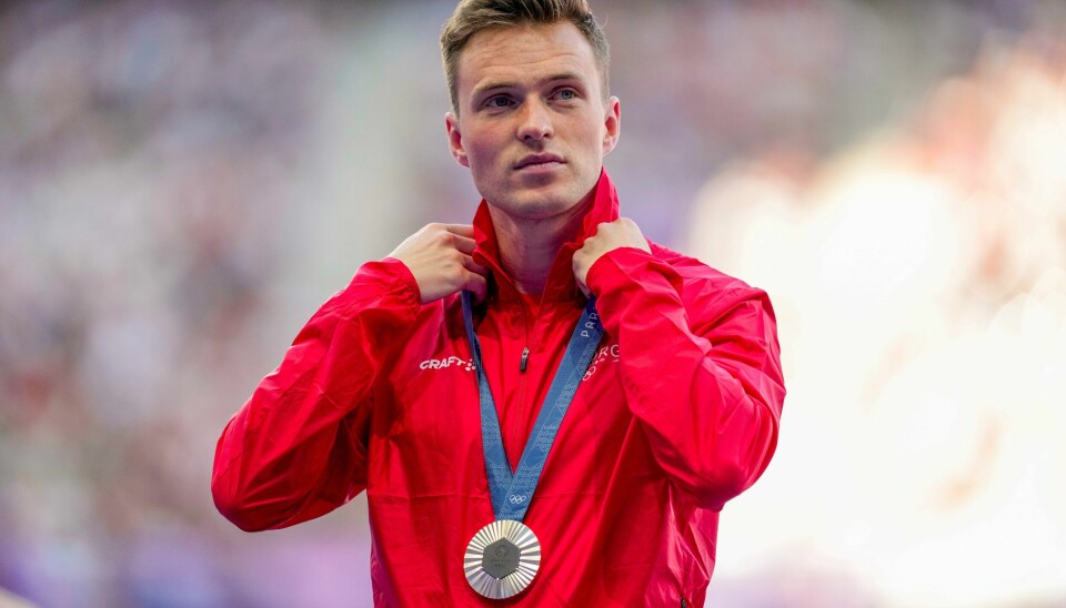 Karsten Warholm skal i aksjon i Polen om ti dager. Karsten Warholm skal i aksjon i Polen om ti dager.Foto: Beate Oma Dahle / NTB