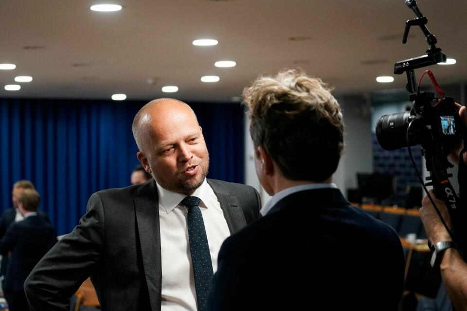 Finansminister Trygve Slagsvold Vedum (Sp) og regjeringen gjør ikke nok for å bekjempe ungdomskriminaliteten, mener MDG. Trygve Slagsvold Vedum