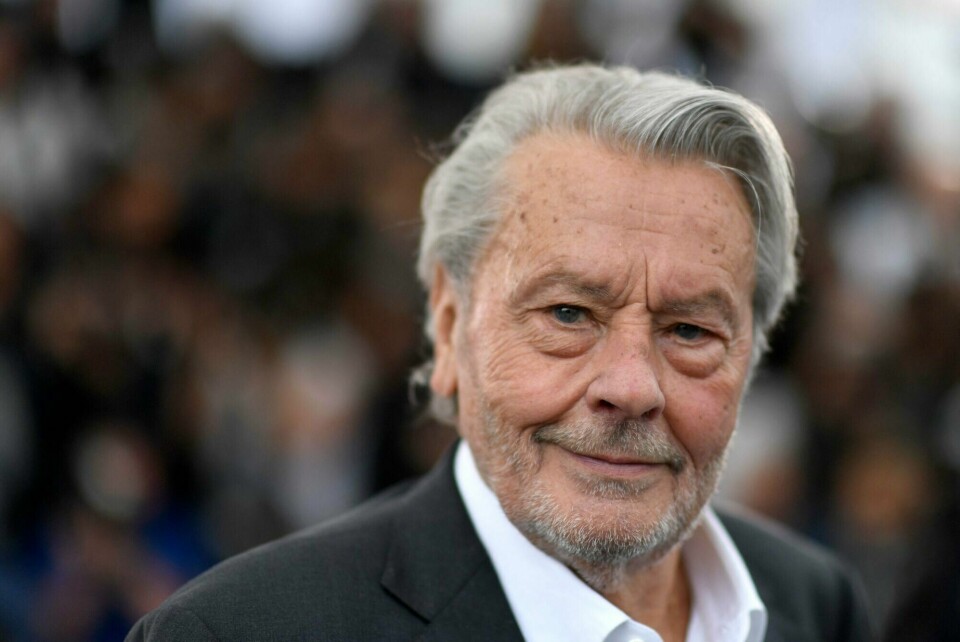 Alain Delon, her fra 2019. Alain Delon, her fra 2019.