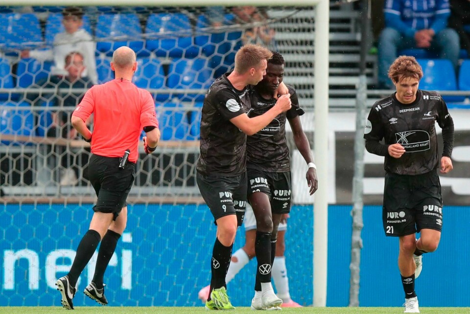 Haugesund fikk med seg 2-2 fra Sarpsborg søndag Haugesund fikk med seg 2-2 fra Sarpsborg søndag. Foto: Christoffer Andersen / NTB