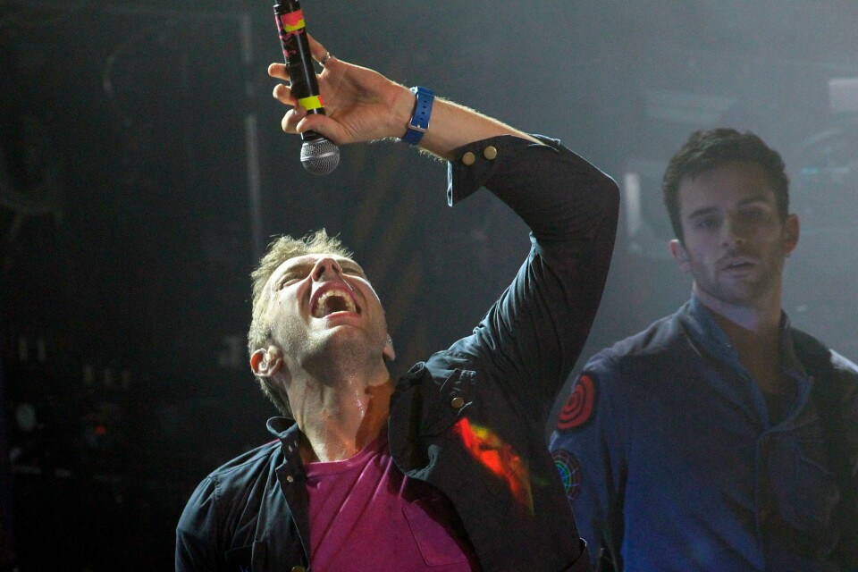 Coldplay, her med vokalist Chris Martin, topper rocketurnélisten med sin «Music of the Spheres»-turné. Coldplay, her med vokalist Chris Martin, topper rocketurnélisten med sin «Music of the Spheres»-turné. Foto: Cornelius Poppe / NTB