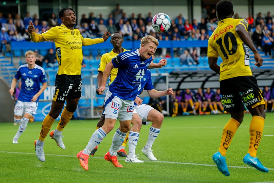Molde fikk det tøft mot svenske Elfsborg i europaligakvalifiseringen torsdag. Molde fikk det tøft mot svenske Elfsborg i europaligakvalifiseringen torsdag. Foto: Svein Ove Ekornesvåg / NTB