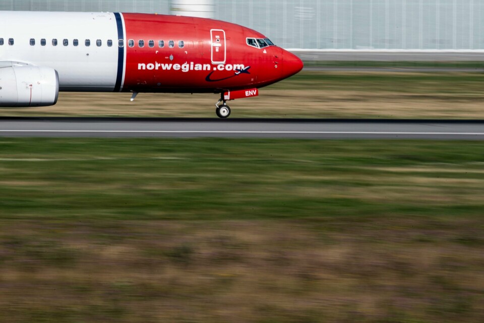 Norwegian vurderer å hente inn ekstra ressurser mens det pågår storstreik i konkurrenten SAS. Norwegian er tilbake til samme passasjertall som før pandemien. Foto: Annika Byrde / NTB