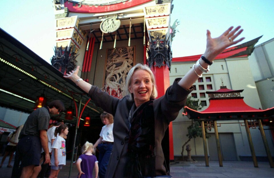 Filmskaperveteranen Berit Nesheim vant årets Æres-Amanda i filmfestivalen i Haugesund, over tre tiår etter at hennes spillefilmdebut vant Amandapris for beste norske kinofilm. Berit Nesheim ble nominert til Oscar i klassen for beste fremmedspråklige film med «Søndagsengler» (1996), en av seks norske filmer som har klart dette nåløyet. Her er hun i Hollywood. Foto: Knut Nedrås / NTB