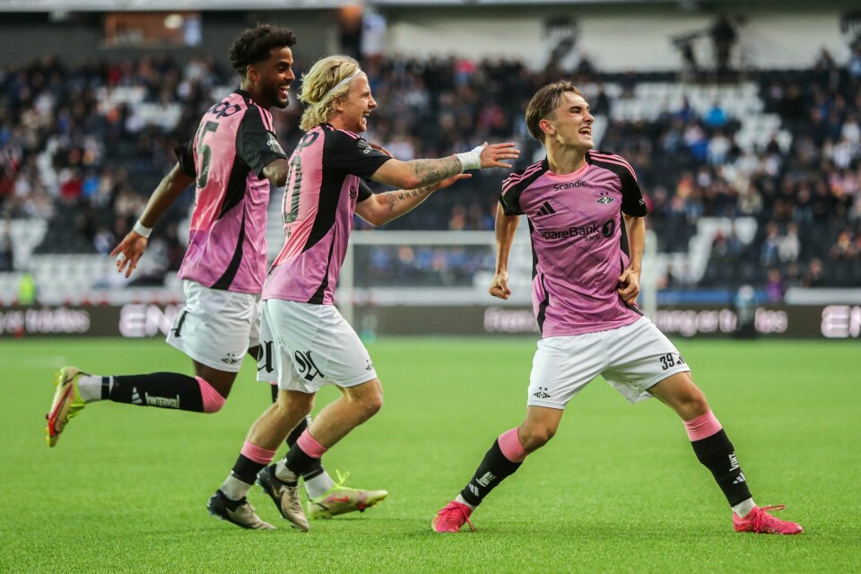Marius Broholm imponerte igjen og ble matchvinner da Rosenborg slo Odd i Skien. Marius Broholm imponerte igjen og ble matchvinner da Rosenborg slo Odd i Skien.Foto: Trond R. Teigen / NTB