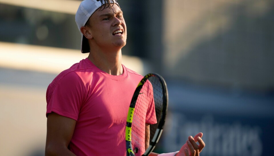 Holger Rune fikk det tøft og røk ut i første runde av US Open. Holger Rune fikk det tøft og røk ut i første runde av US Open. Foto: Matt Rourke / AP / NTB