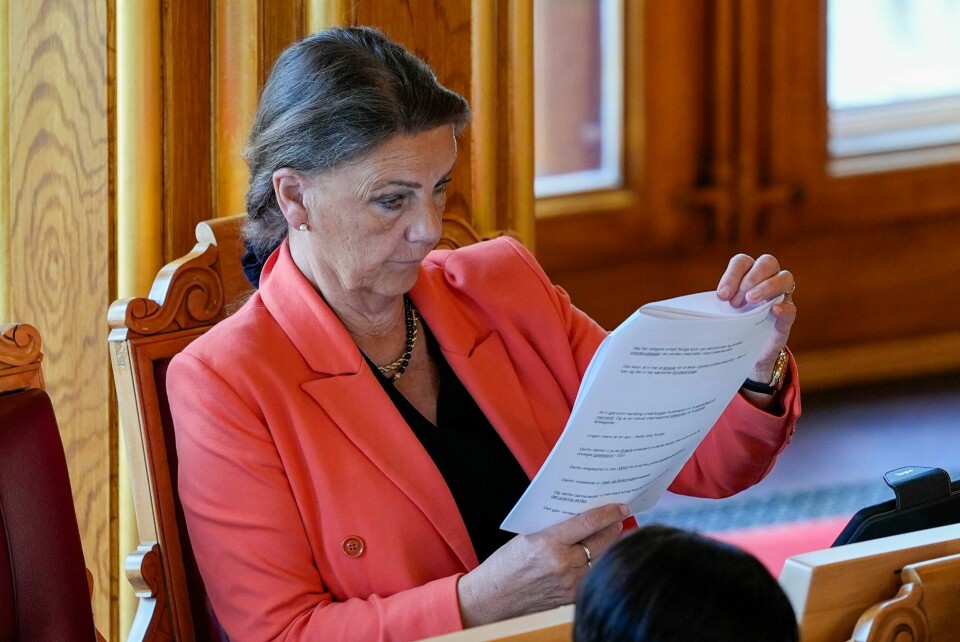 Ingjerd Schou (H) og to andre stortingspolitikere har fått innreiseforbud til Aserbajdsjan. Ingjerd Schie Schou, (H) stiller ikke til gjenvalg i 2025. Foto: Terje Pedersen / NTB