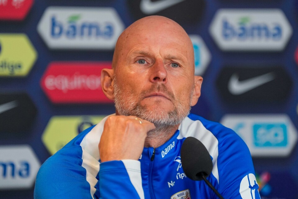 Landslagssjef Ståle Solbakken mener Glimt kan ta seg til mesterligaens gruppespill Ståle Solbakken tok ut blant andre Felix Horn Myhre, Osame Sahraoui og Fredrik Sjøvold i den siste landslagstroppen tirsdag. Foto: Terje Pedersen / NTB