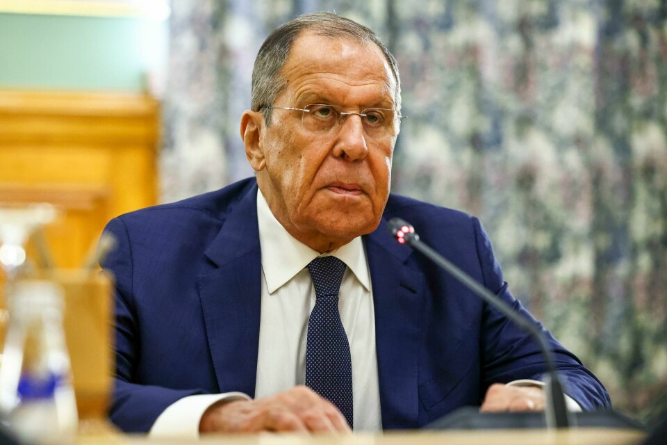 Russlands utenriksminister Sergej Lavrov. Russlands utenriksminister Sergej Lavrov. Foto: Evgenia Novozhenina / Pool Photo via AP / NTB
