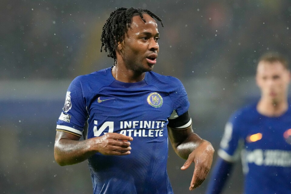 Chelsea-ving Raheem Sterling skal tilbringe resten av denne sesongen på lån hos Arsenal. Chelsea-ving Raheem Sterling skal tilbringe resten av denne sesongen på lån hos Arsenal. Foto: Frank Augstein / AP / NTB
