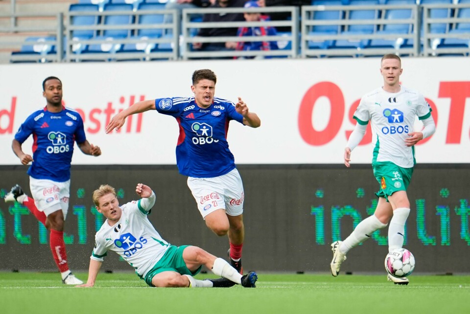 Adrian Kurd Rønning i aksjon for Vålerenga i cupen tidligere i år. Adrian Kurd Rønning i aksjon for Vålerenga i cupen tidligere i år. Foto: Terje Pedersen / NTB